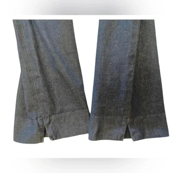 Banana Republic  Sloan Blue Ankle Textured Pants Size 10 - Picture 5 of 9